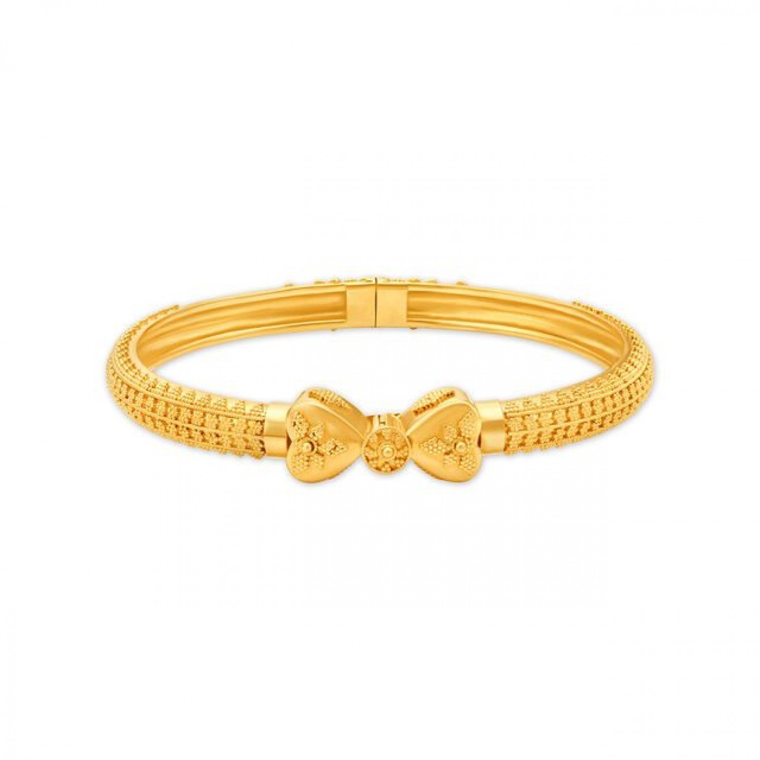Dharini Gold Bowtie Bangle