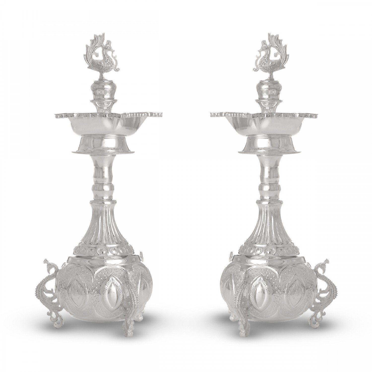 Pavan Silver Lamp