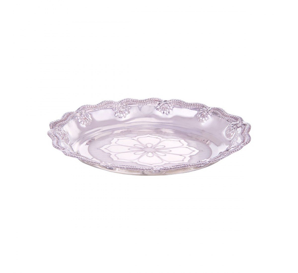 Silver Oval Plate (JVDS050923-50152)