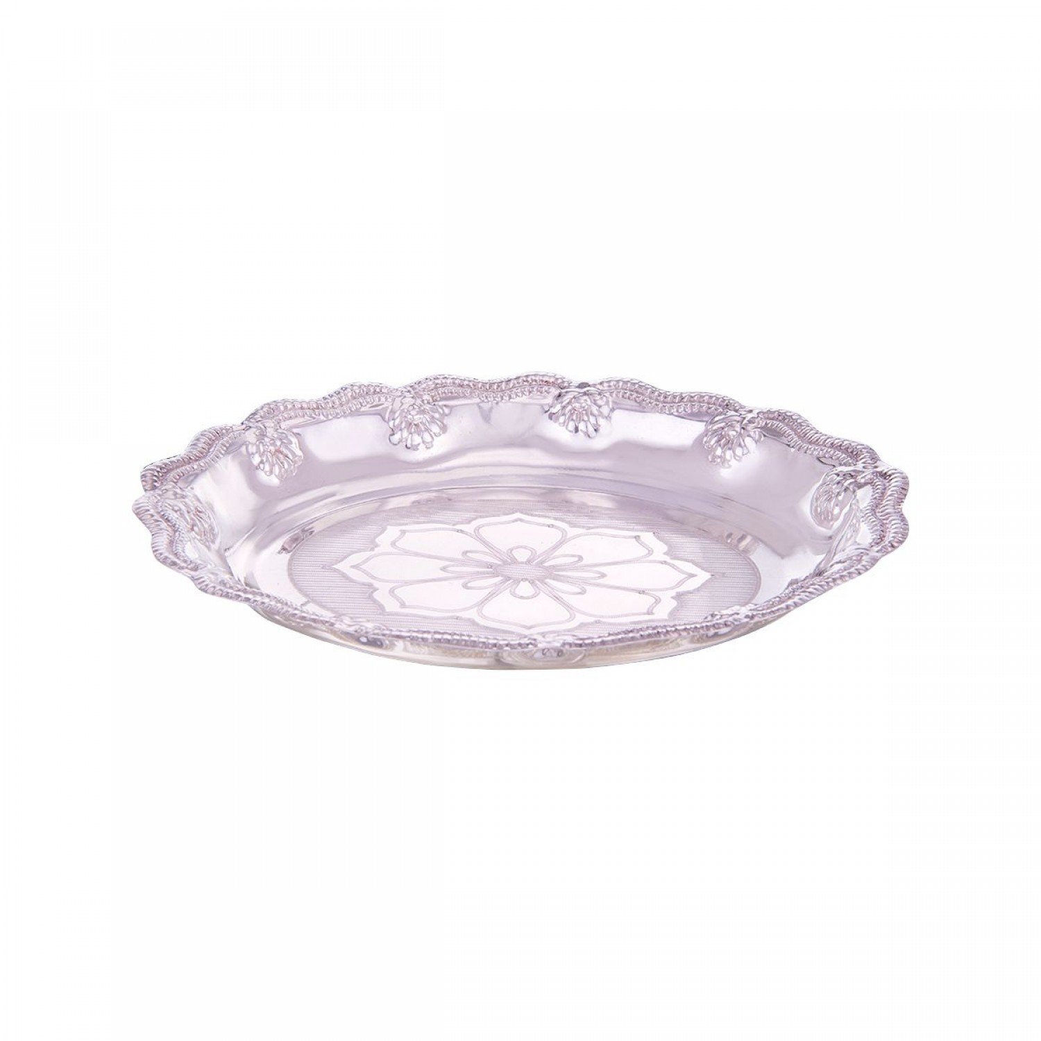 Silver Oval Plate (JVDS050923-50152)