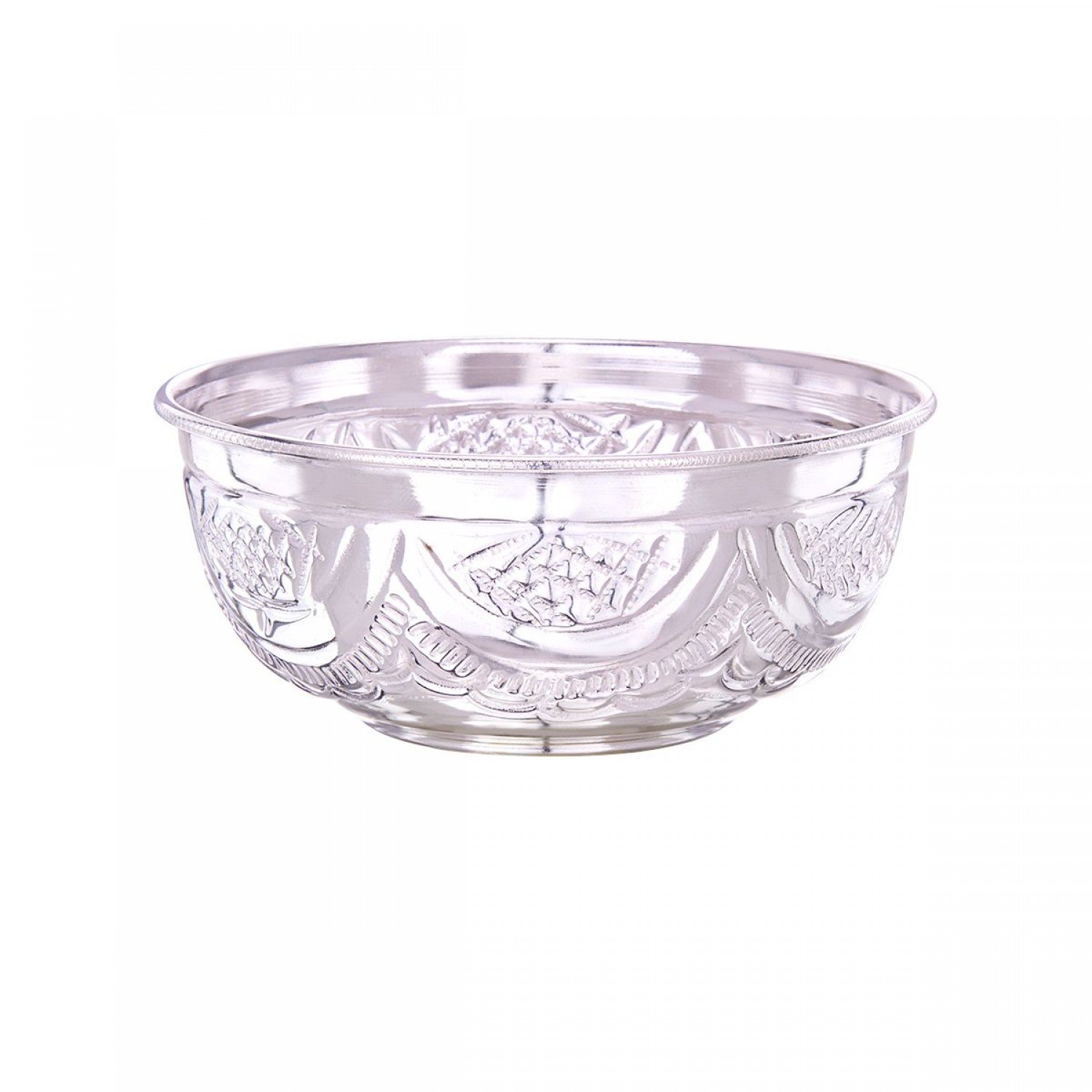 Round Design Silver Bowl (JVDS050923-50153)