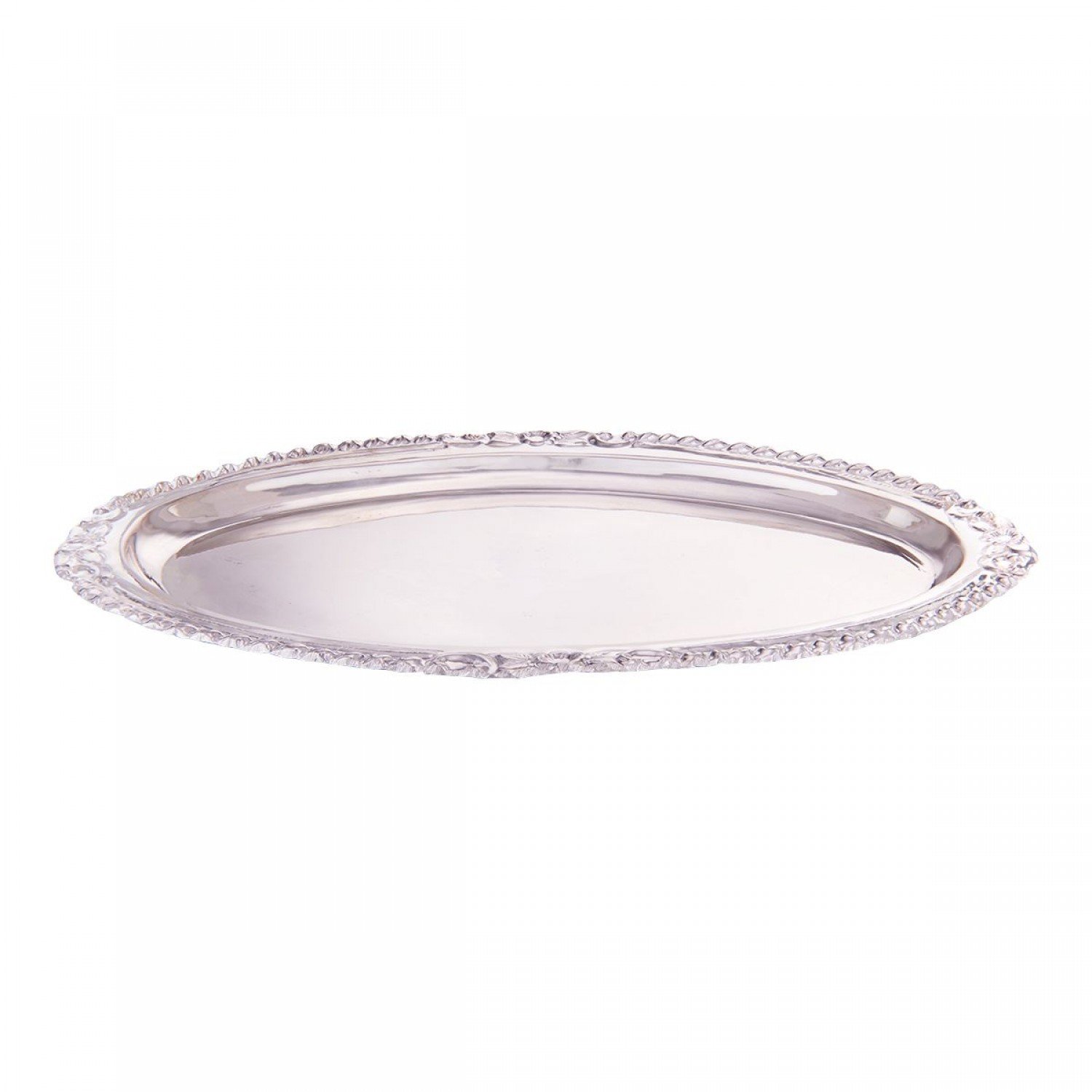Silver Oval Plate (JVDS050923-50157)