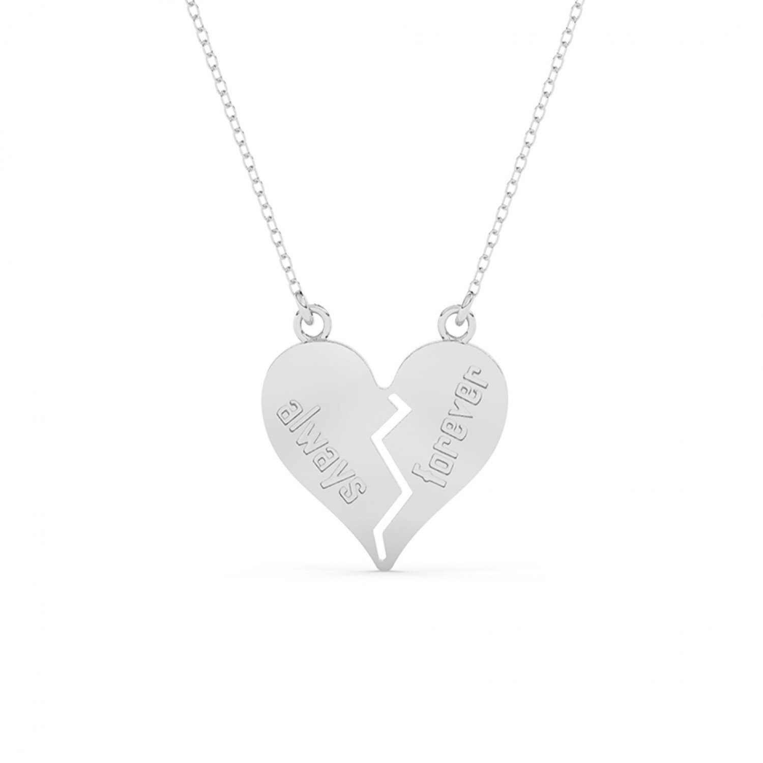 Silver Always Forever Necklace Silver Always Forever Necklace