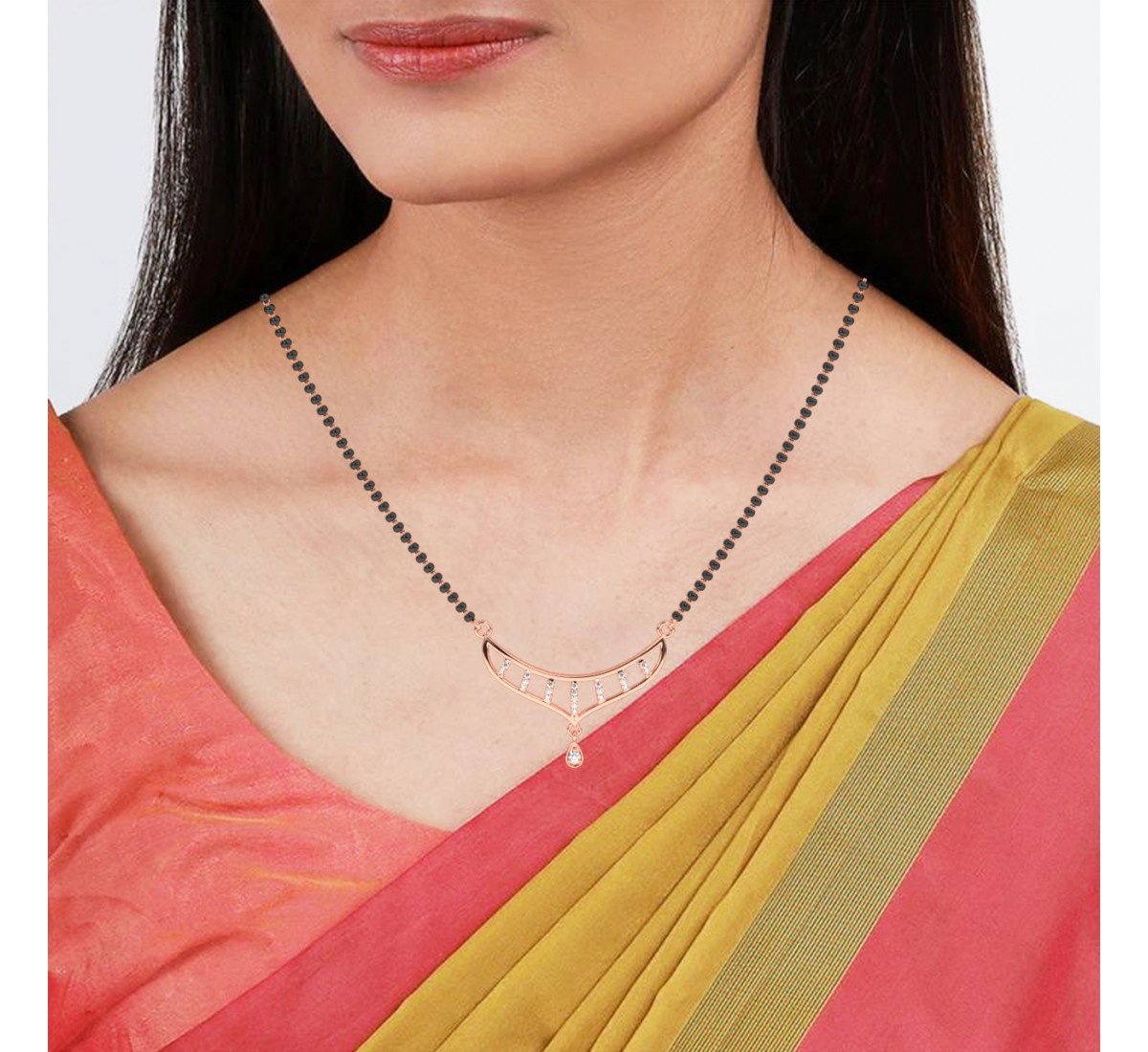 Rose Gold Imperial Love Mangalsutra
