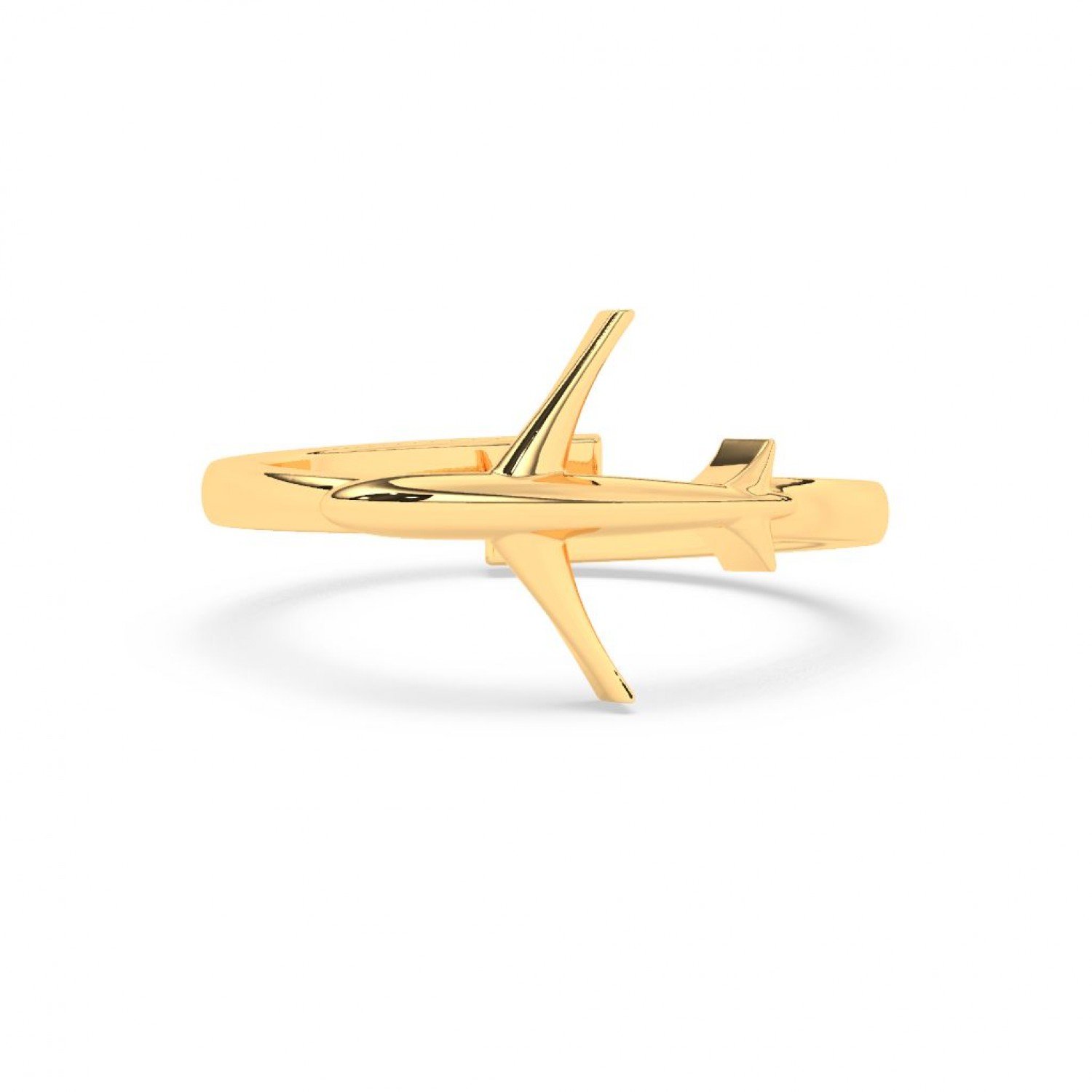 Gold Aeroplane Ring Gold Aeroplane Ring