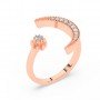 Rose Gold Galaxy Ring