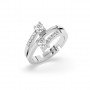 Silver Charm Adjustable Ring