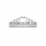 Silver Classic Crown Ring