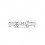 Silver Dual Heart Stone Ring
