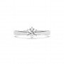 Silver Classic Solitaire Ring