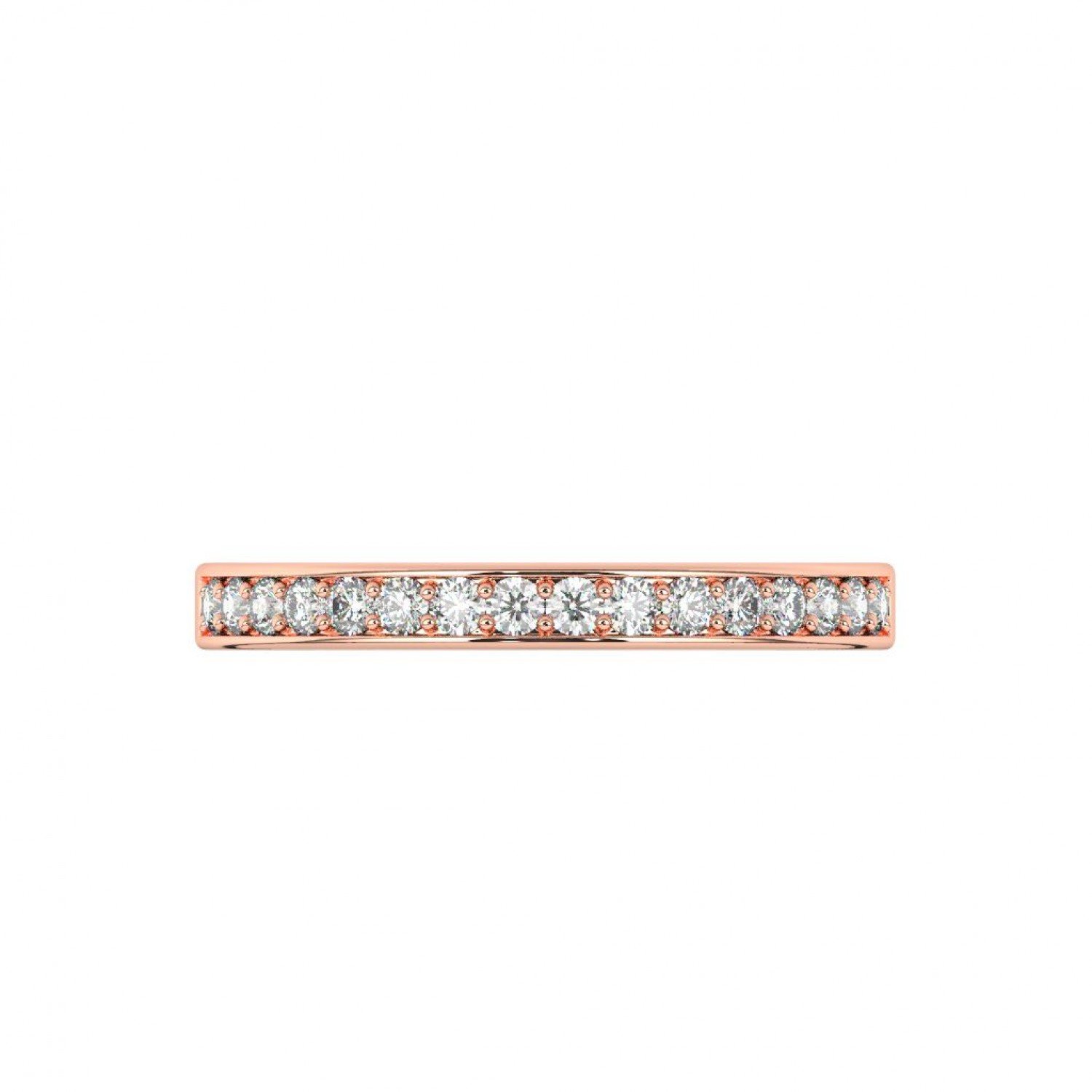 Rose Gold Eternity Band