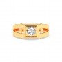 Gold Statement Ring For Men