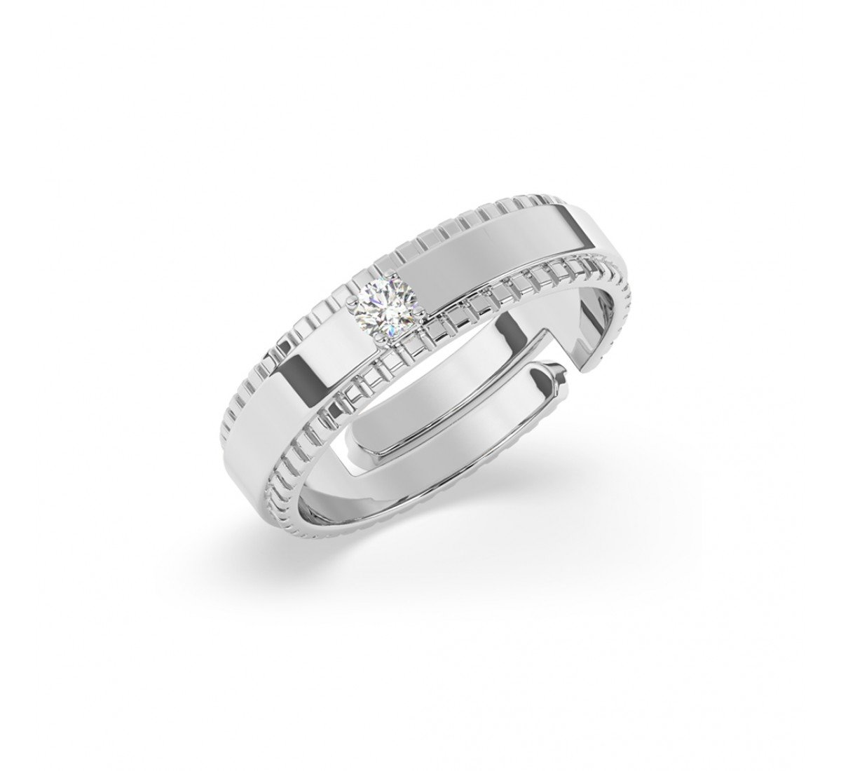 Silver Band For Him