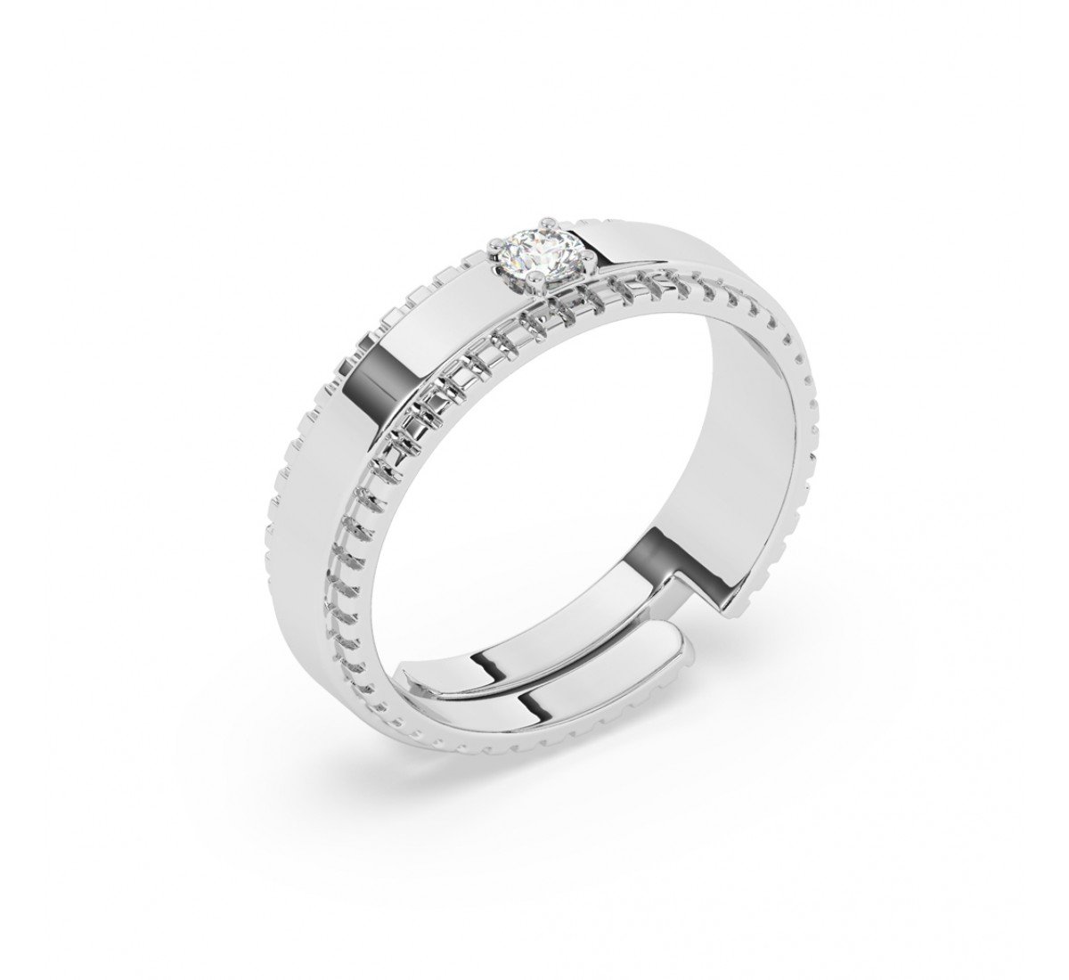 Silver Band For Him