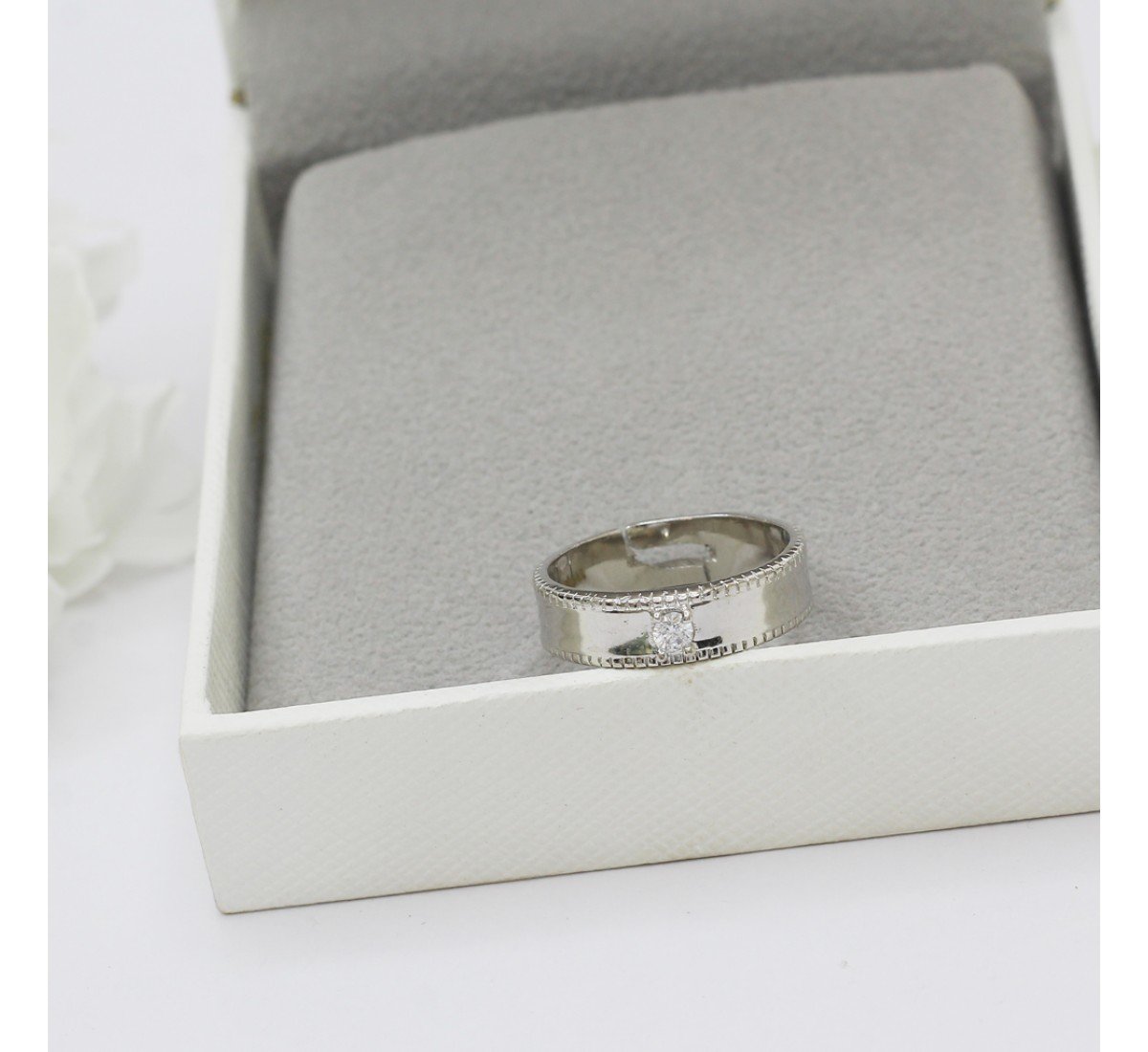 Silver Band For Him