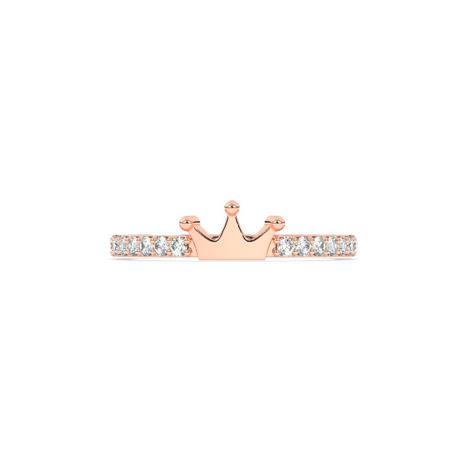 Rose Gold Crown Jewel Ring Rose Gold Crown Jewel Ring