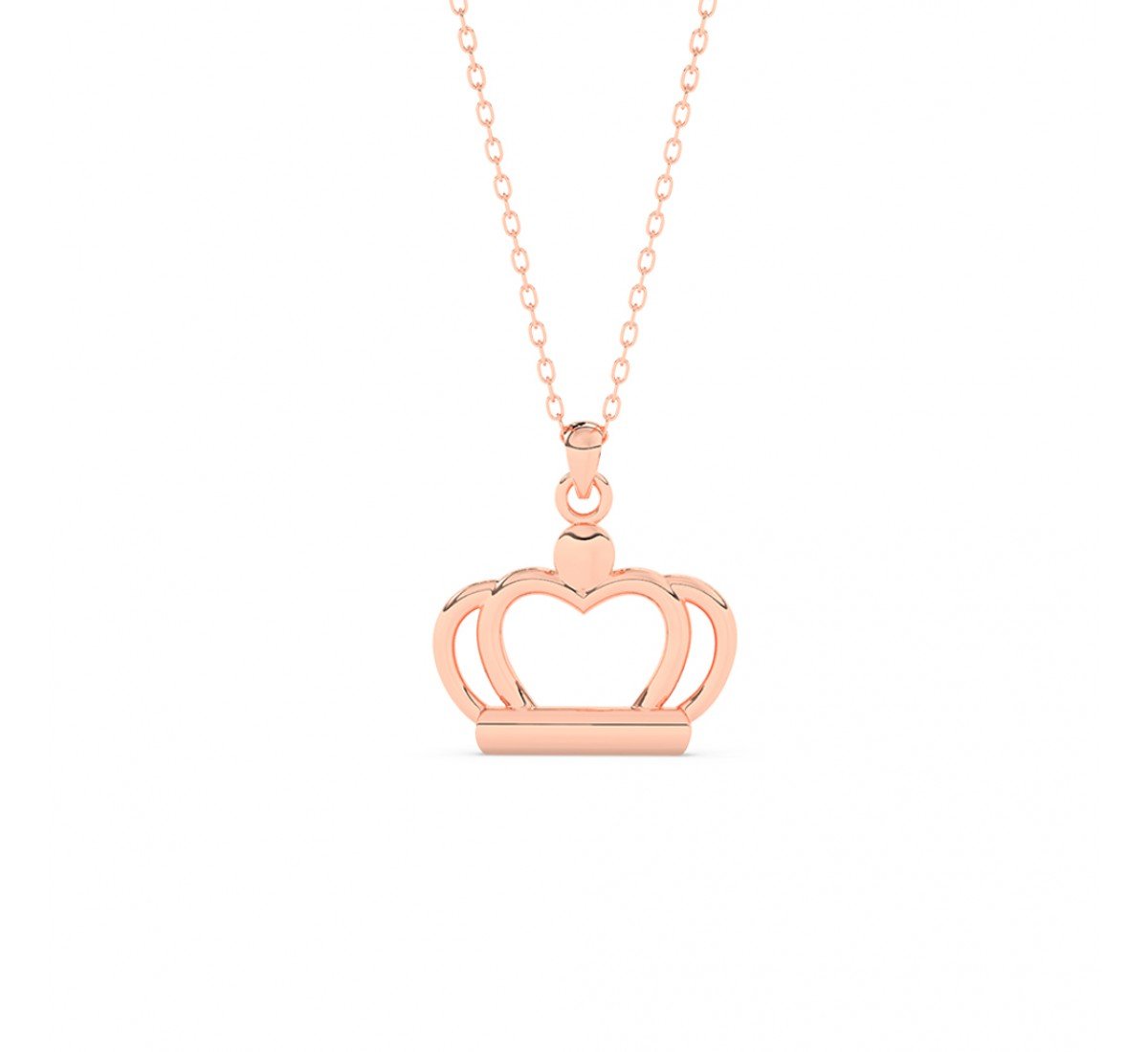 Rose Gold Queen Pendant