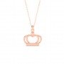 Rose Gold Queen Pendant