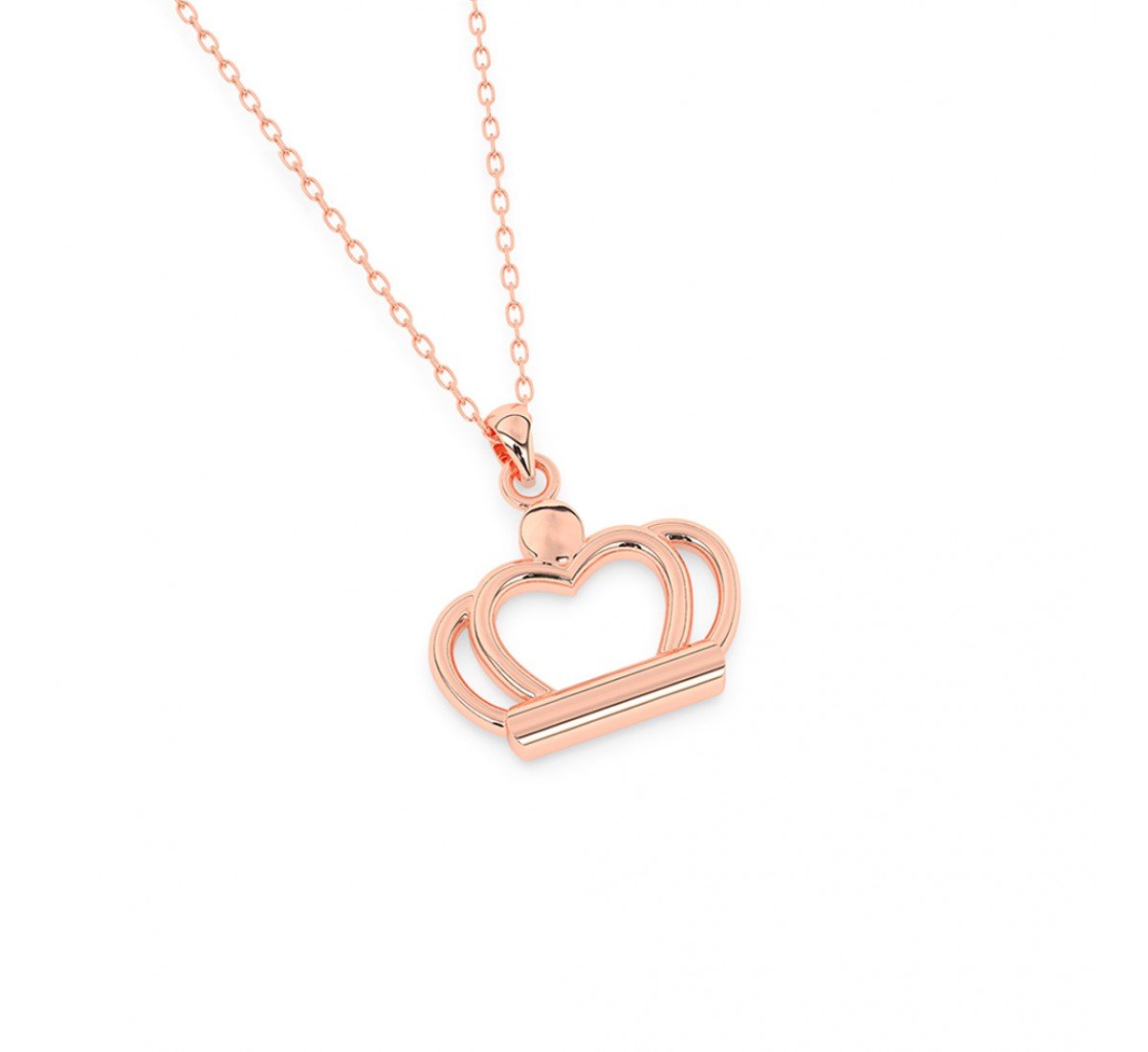 Rose Gold Queen Pendant