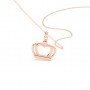 Rose Gold Queen Pendant