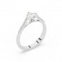 Silver Classic Solitaire Ring