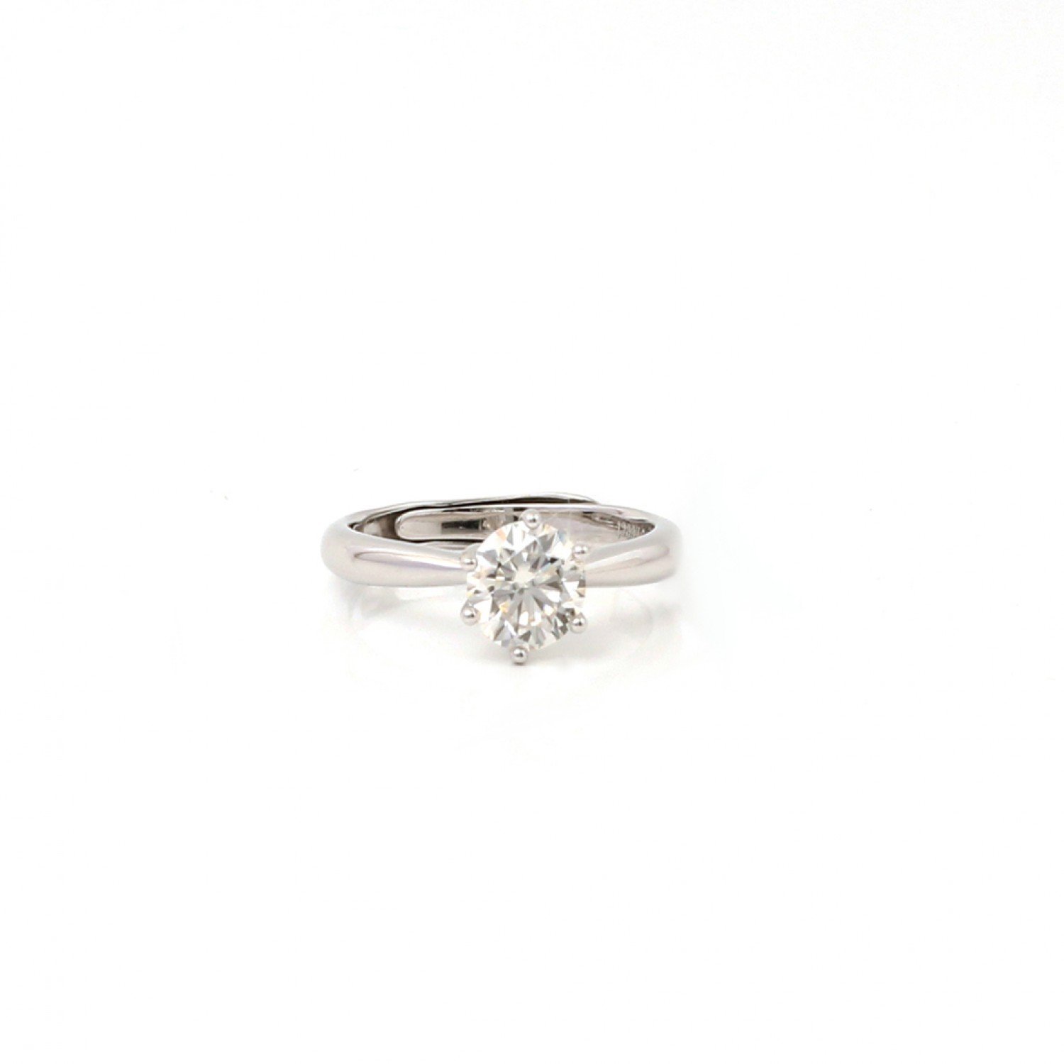 Silver Solitaire Classic Zircon Ring Silver Solitaire Classic Zircon Ring