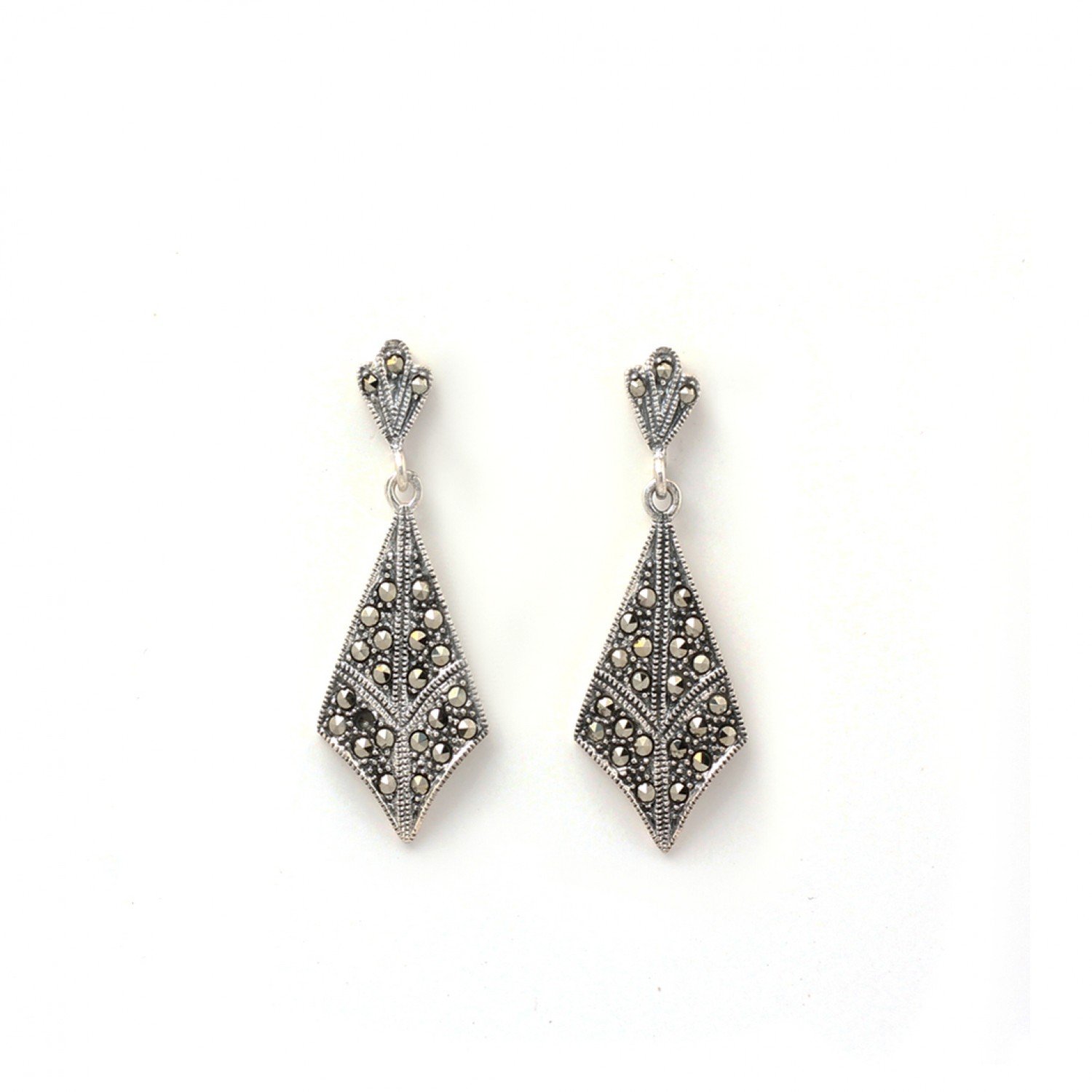 Silver Victory Heloconia Earrings Silver Victory Heloconia Earrings