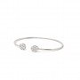 Silver Jasmine Floral Pendent