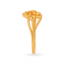 Charming Gold Floral Ring