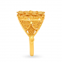Decadent Gold Floral Ring