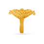 Floral Filigree Gold Ring