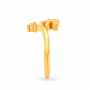 Exquisite Gold Floral Ring