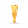 Striking Gold Floral Ring