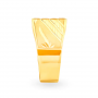 Lustrous Gold Boxy Ring