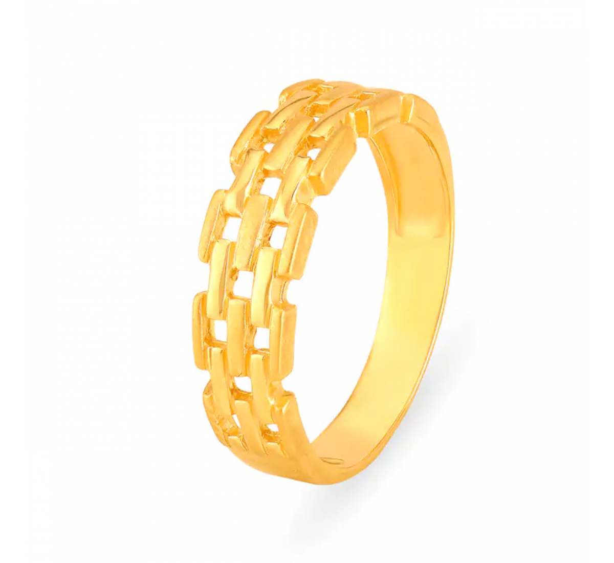Stylish Geometric Gold Ring
