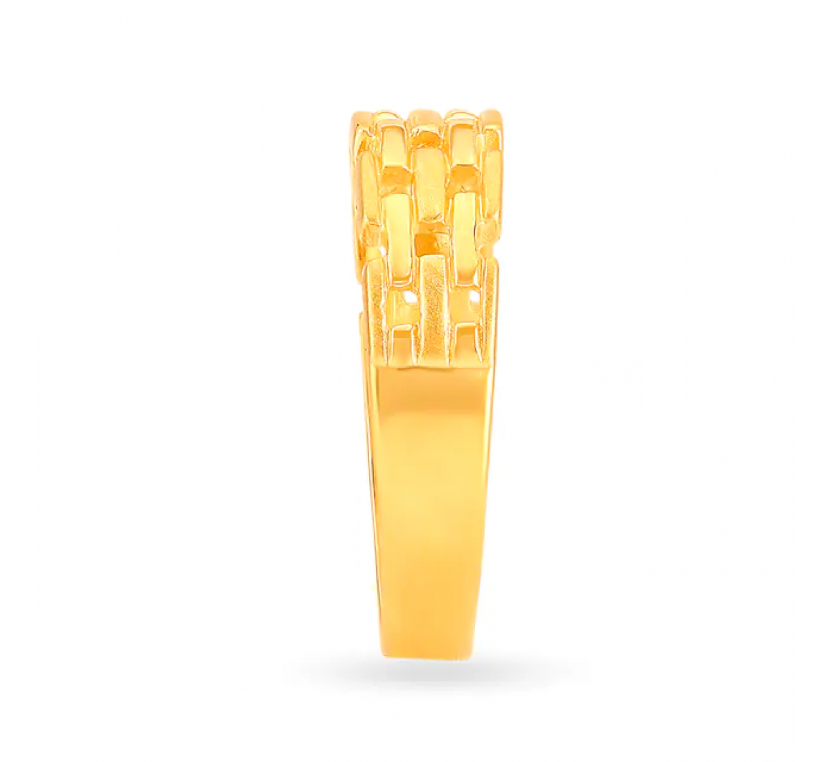 Stylish Geometric Gold Ring
