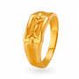 Stunning Embellished Gold Ring