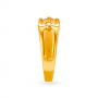 Stunning Embellished Gold Ring