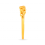 Henry Leaf Pattern Gold Ring