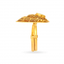 Niko Motif Gold And Glass Ring