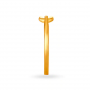 Slender Geometric Gold Ring