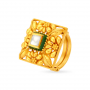 Vintage Gold Floral Ring