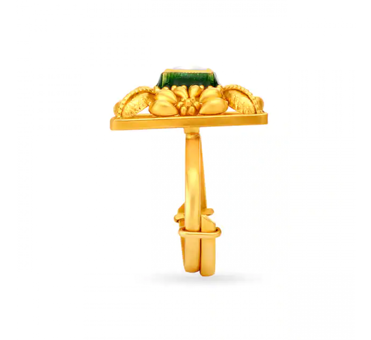 Vintage Gold Floral Ring