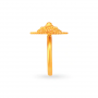 Ethnic Jali Work Gold Ring