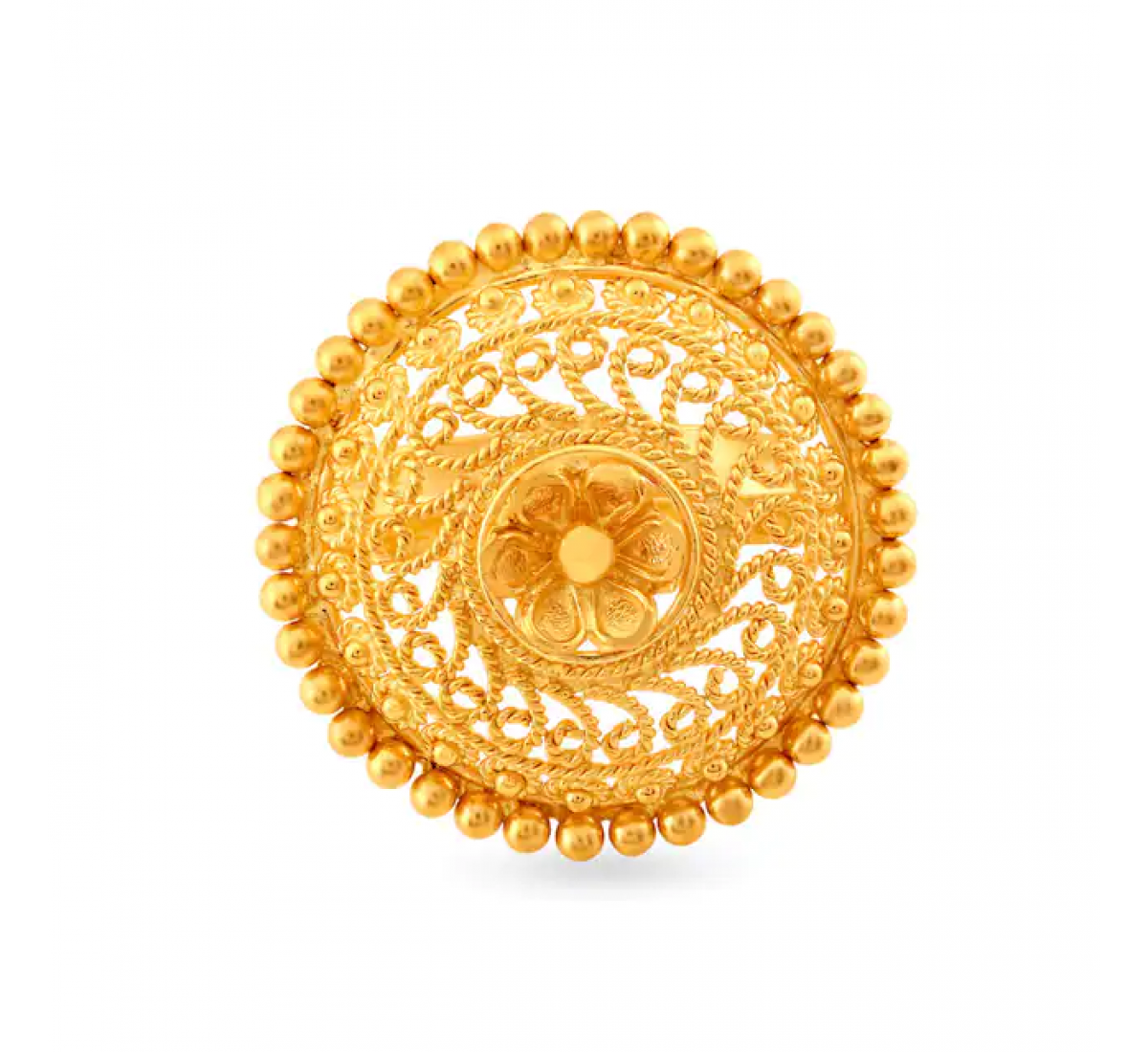 Floral Gold Ring