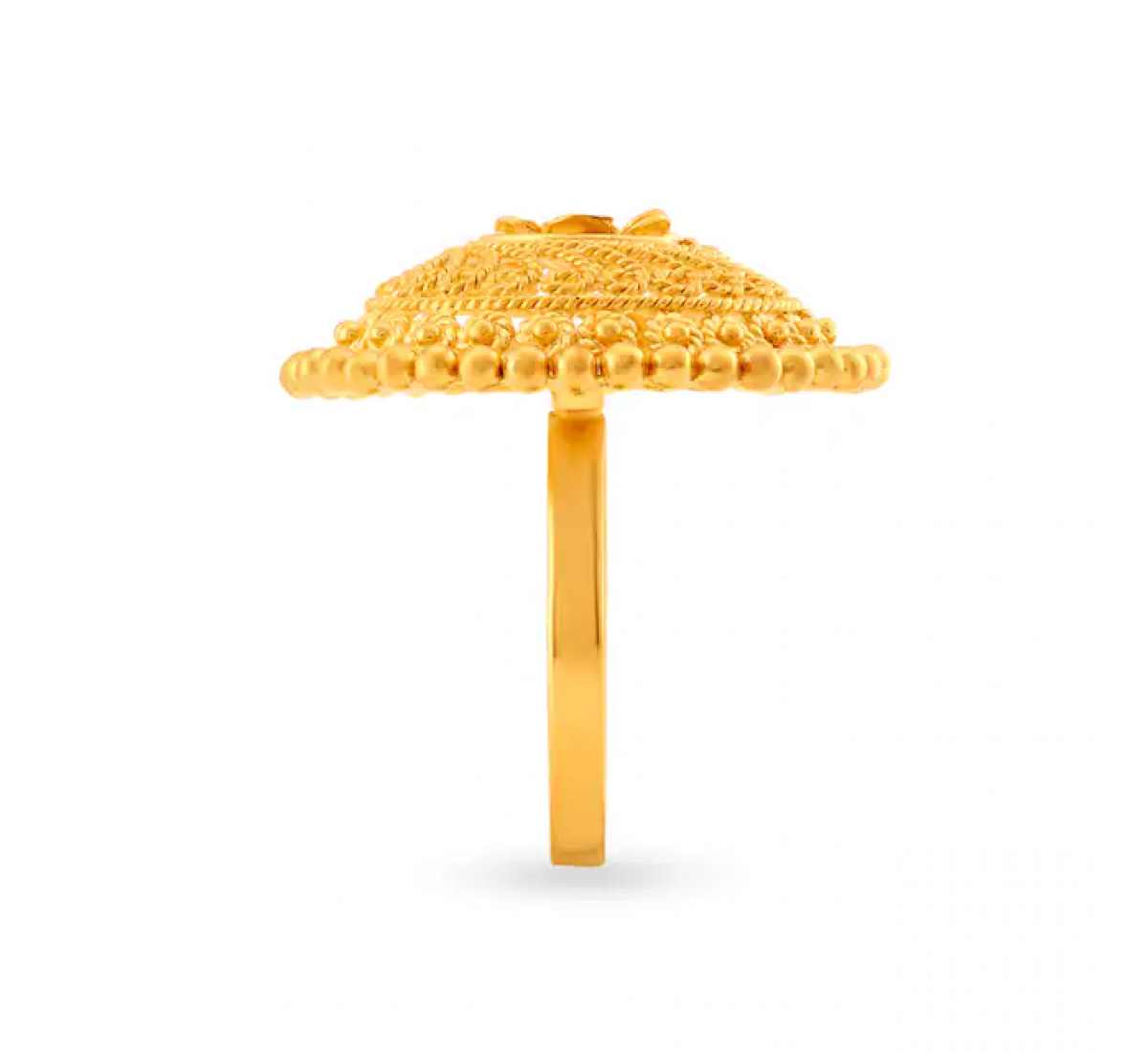 Floral Gold Ring