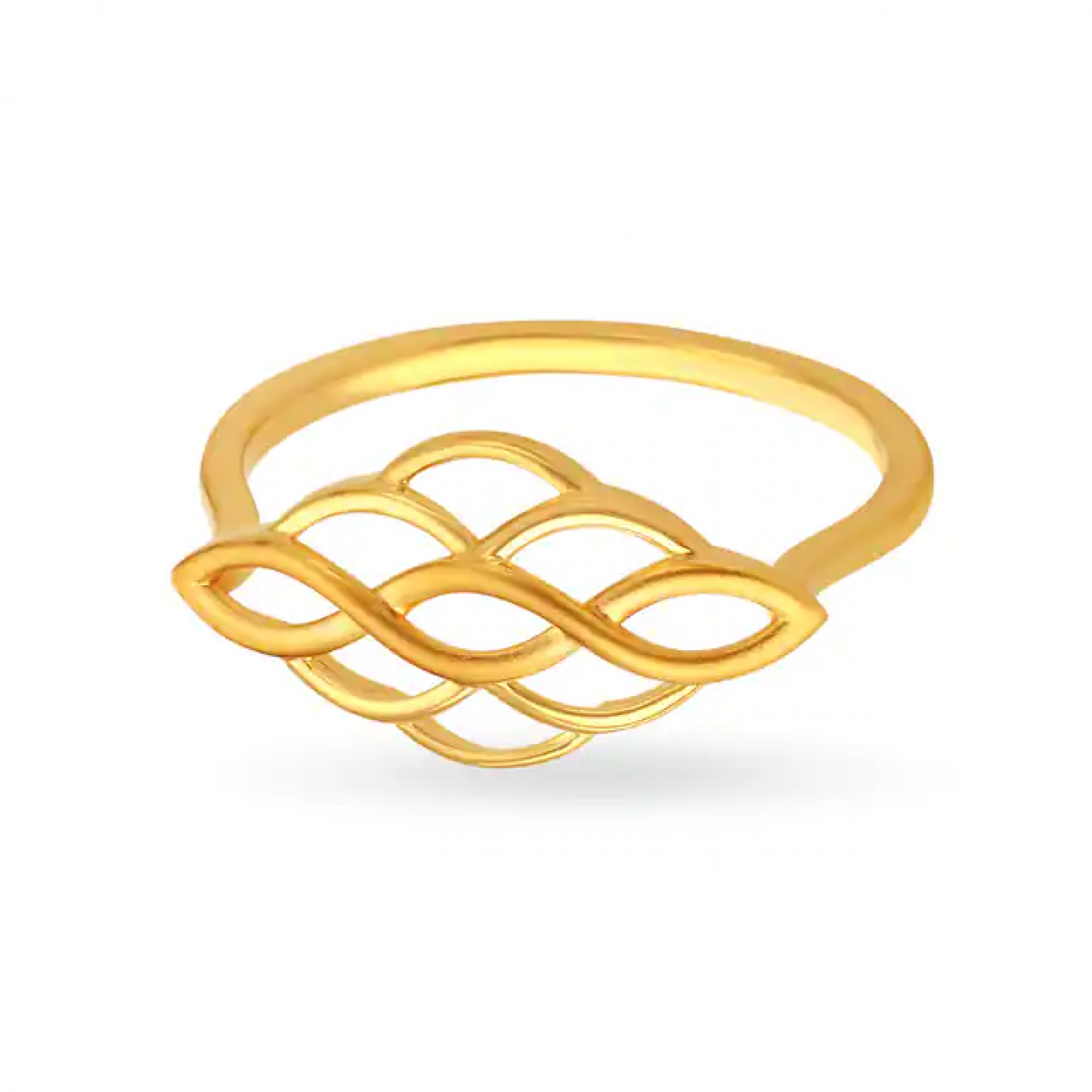 Breathtaking Woven Gold Ring