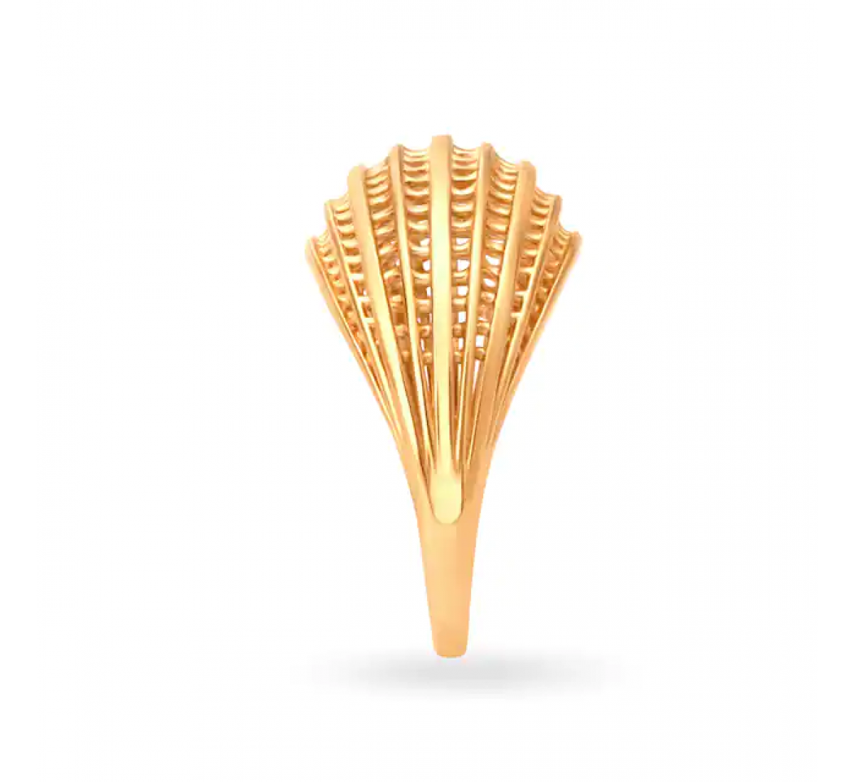 Stately Elegant Gold Ring