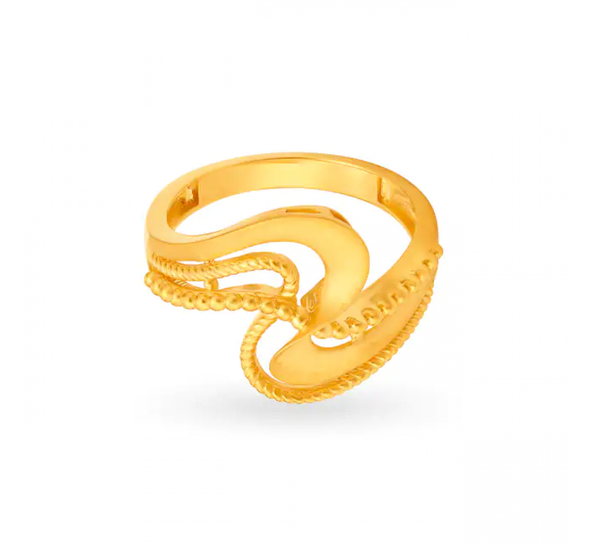 Eclectic Marigold Modern Ring
