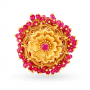 Majestic Floral Gold Ring